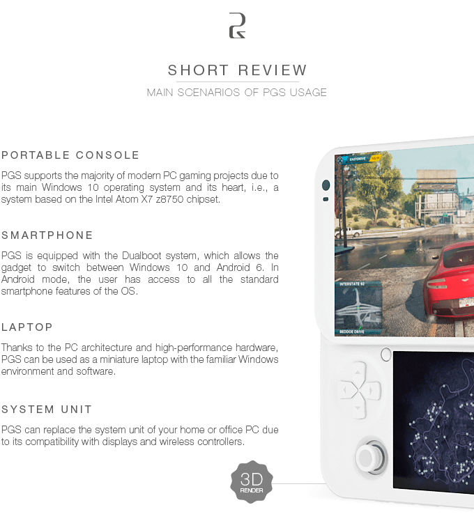 This Portable Console by PGS Labs Promises To Deliver PC Gaming In Your Pocket