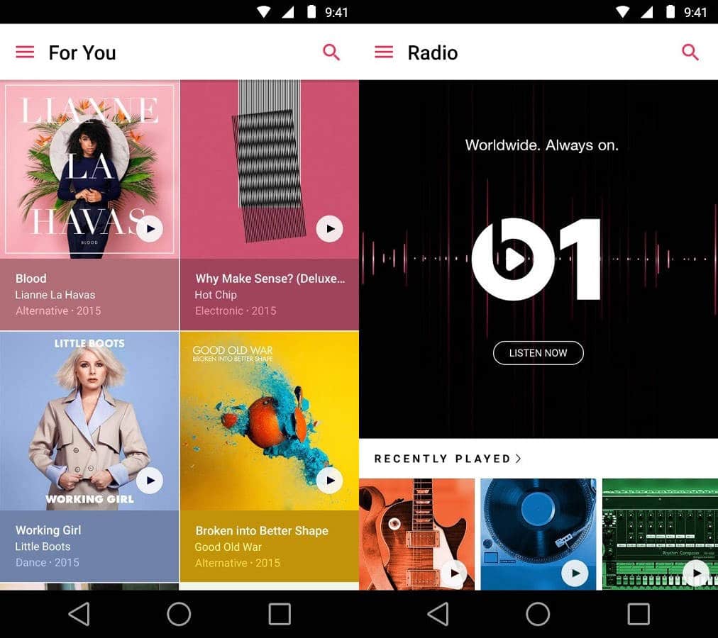 Full Version of Apple Music on Android Now Available