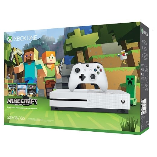 You Can Currently Grab a Brand New Xbox One S 500GB With Minecraft for Only $200