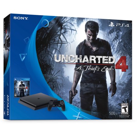 PS4 Slim Uncharted 4 Bundle For Sale on eBay, for Only $210