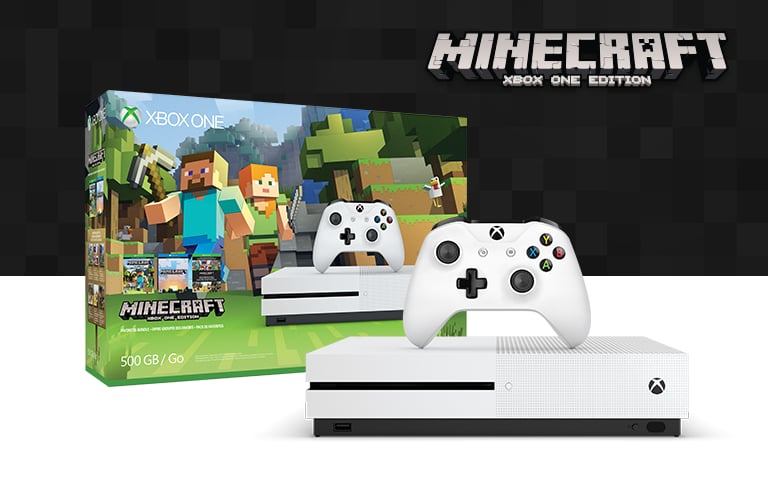 Xbox One S 500GB With Minecraft 