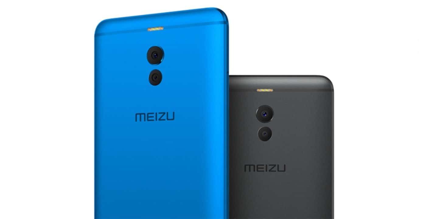 Meizu M6 in Black and Blue Rear