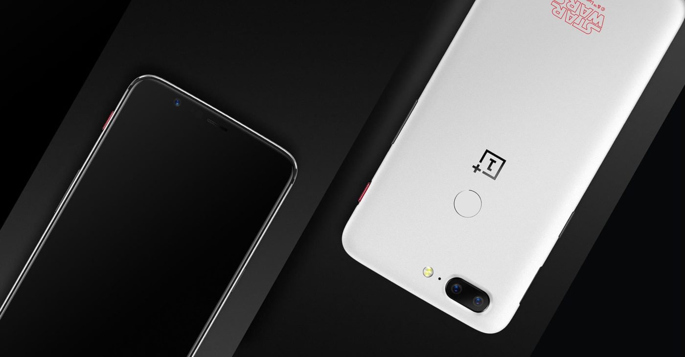 This is the OnePlus 5T Star Wars Edition