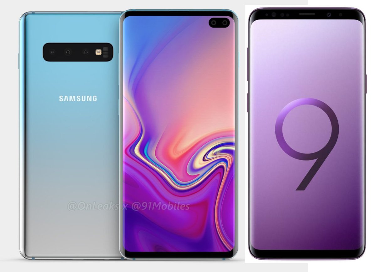 Galaxy S10+ renders
