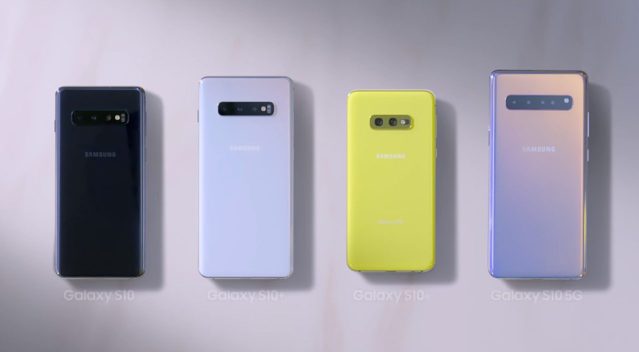 samsung s10 different colors