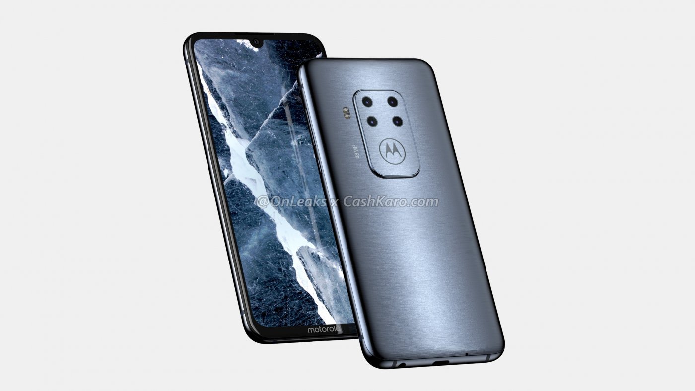weird motorola flagship render