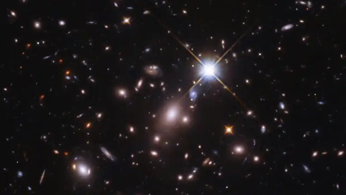 The Hubble Space Telescope Has Discovered the Most Distant Individual Star Ever Seen From Earth.