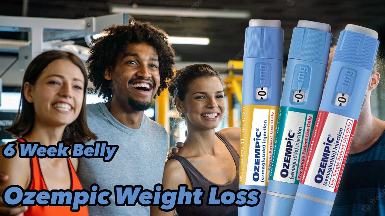 6 week belly ozempic weight loss before and after