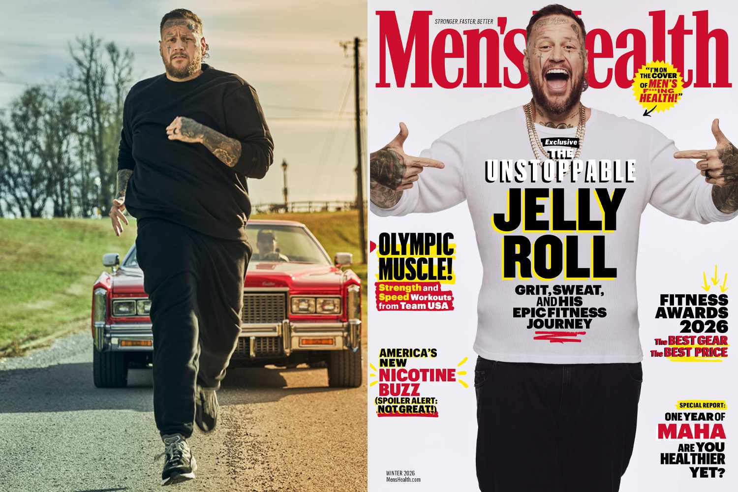 Jelly Roll Just Shed 275 Pounds in Stunning New Transformation