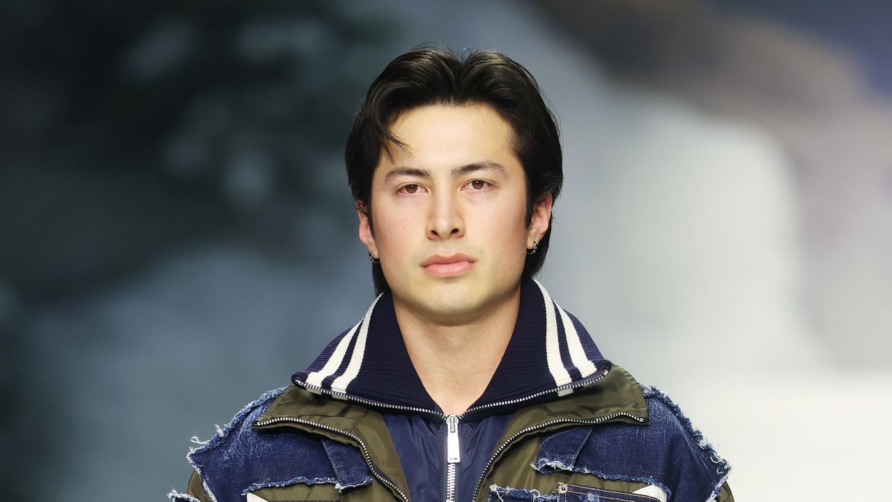 What Hudson Williams' Ice-Skate Boots On A Snowy Runway Reveal About Fashion's Future