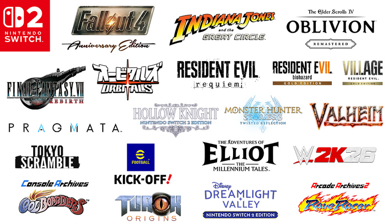 Nintendo Just Revealed Every Switch 2 Game In One Stunning Graphic