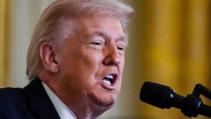 FILE PHOTO: U.S. President Donald Trump attends a Medal of Honor ceremony at the White House