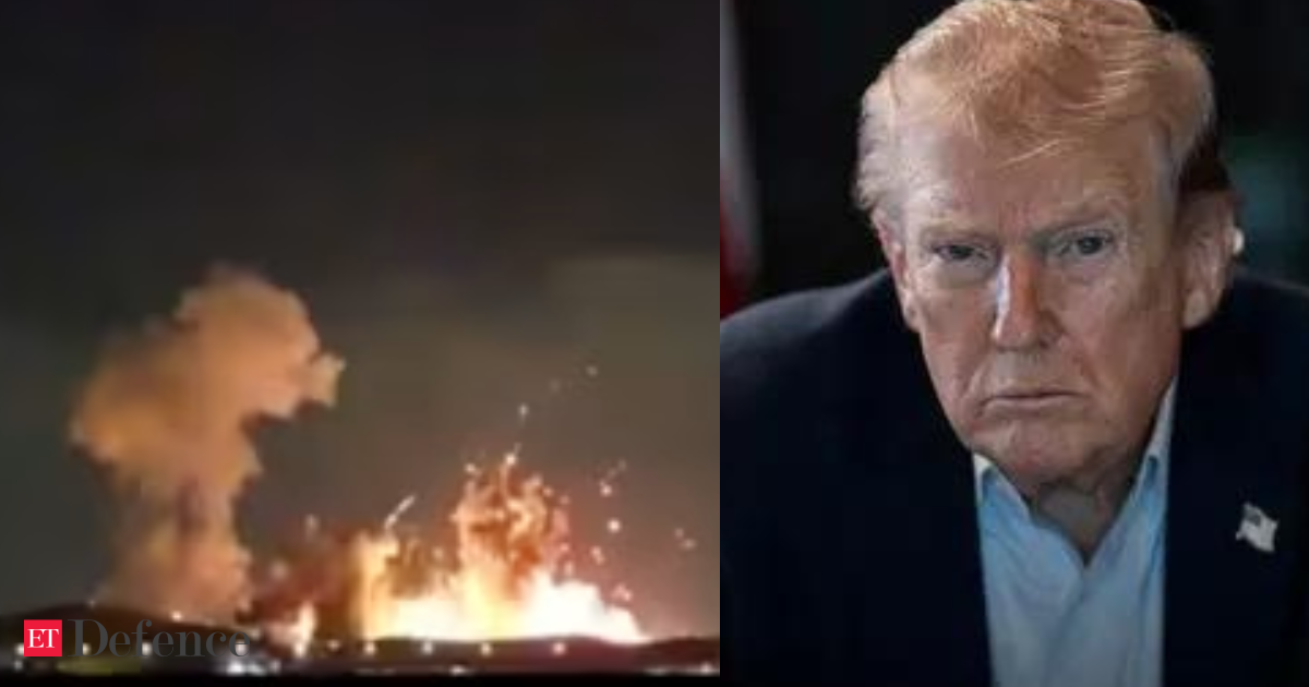 Breaking: Trump Posts Video as 2,000-lb Bombs Hit Iranian Depot